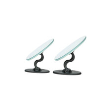 Adjustable wide-angle car mirror