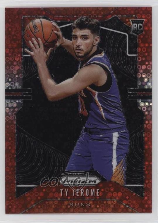2019-20 Panini Prizm Rookie Fast Break Red Prizm 60/125 Ty Jerome #268 0gt1