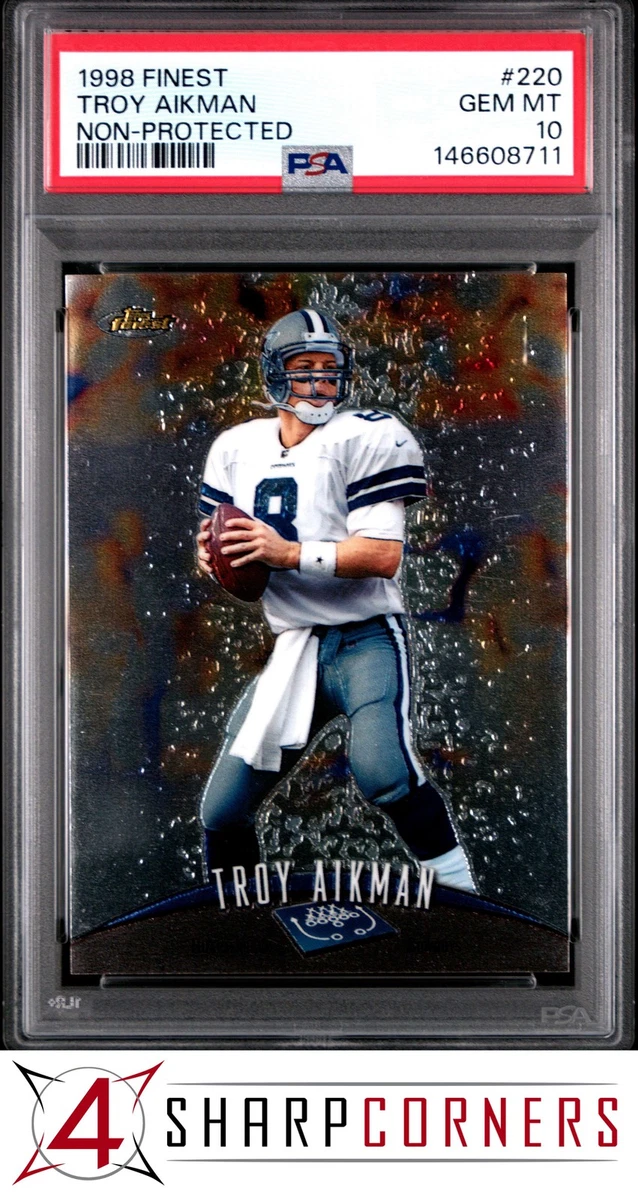 Topps Troy Aikman 10 Graded Football Sports Trading Cards
