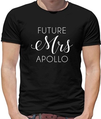 Future Mrs Apollo - Herren T-Shirt - Gladiator TV Game Show Name Liebe Frau
