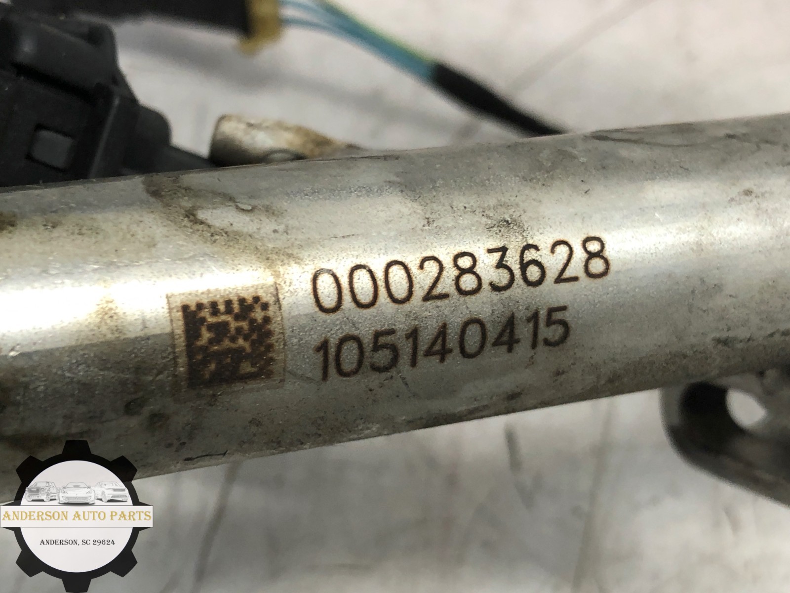 2014-2020 MASERATI QUATTROPORTE 3.0L V6 ENGINE FUEL RAIL LINE W/ INJECTORS OEM