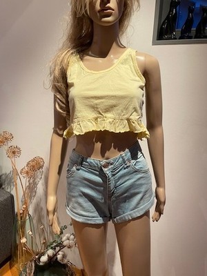 + Damen Hot Pans AMISU hellblau Jeans Gr. 38 +