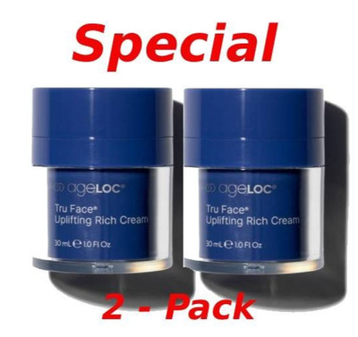 2-pack  Nu Skin  ageLOC Tru Face  Uplifting Rich Cream  1.0 oz    08/2028