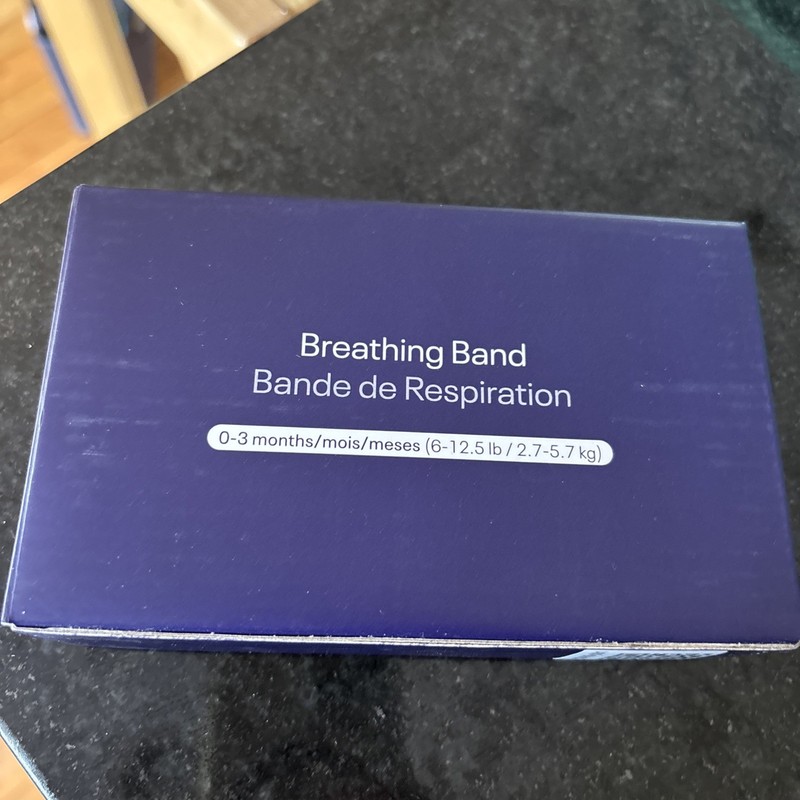 Nanit Breathing Band, Size Small 0-3 months 9-12.5lbs (1 Pk) New In Box