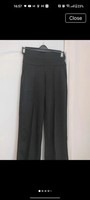 🆕🩷 gorgeous super black trousers size 8/10 pockets 🩷
