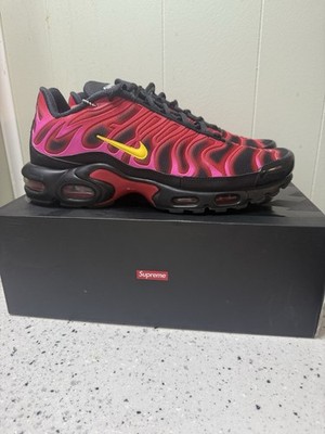 Size 11 - Nike Supreme x Air Max Plus TN University Red