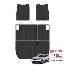 Cargo Mat for Chevy 34 Traverse  Enclave 7 Seat Cargo Mat for 2009-2017