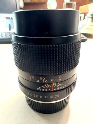 Yashica ML 135mm f2.8C for Yashica/Contax Mount Camera lens