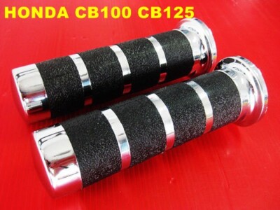 Fit HONDA CB100 CB125 CB175 CB200 CB250 CB350 HANDLE BAR GRIP SET  [mi3489]