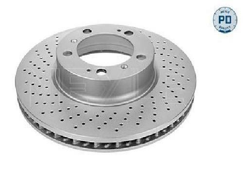 MEYLE 483 521 0002/PD Disco freno MEYLE-PD Quality, Assale anteriore Sx, ventilato, Rivestito lamelle zinco, ad alto tenore di carbonio - Immagine 2