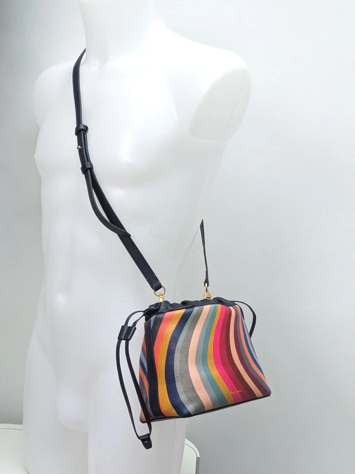 Paul Smith Bag - BNWT Women's Signature Multi Swirl Small Bucket Bag RRP: £425 - Image 3 of 4