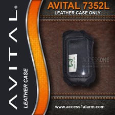 Avital 7352L 2-Way LCD Leather Remote Control CASE for Avital 5303L and 3300L