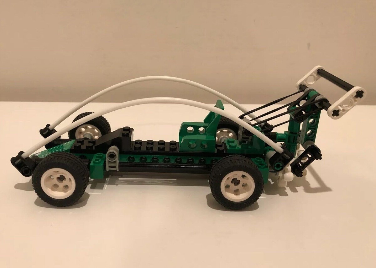 Vintage LEGO Technic set # 8213 Spy Runner Green Car with