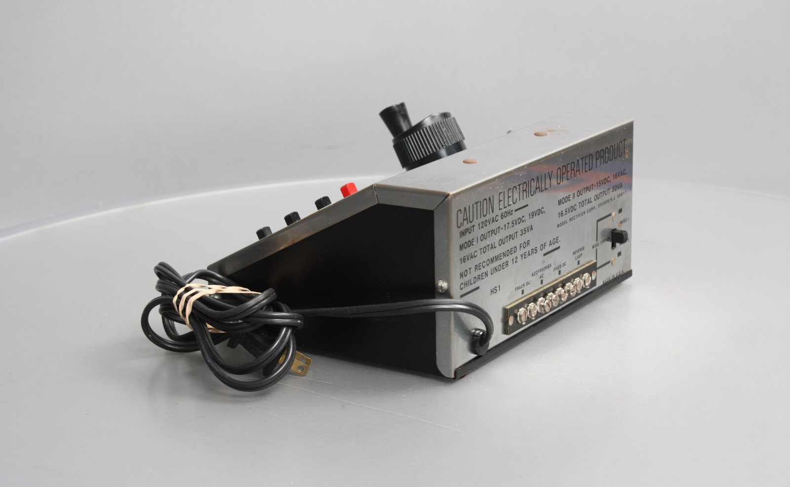 MRC Train Power 6000 Transformer W/Reverse Loop Output USED