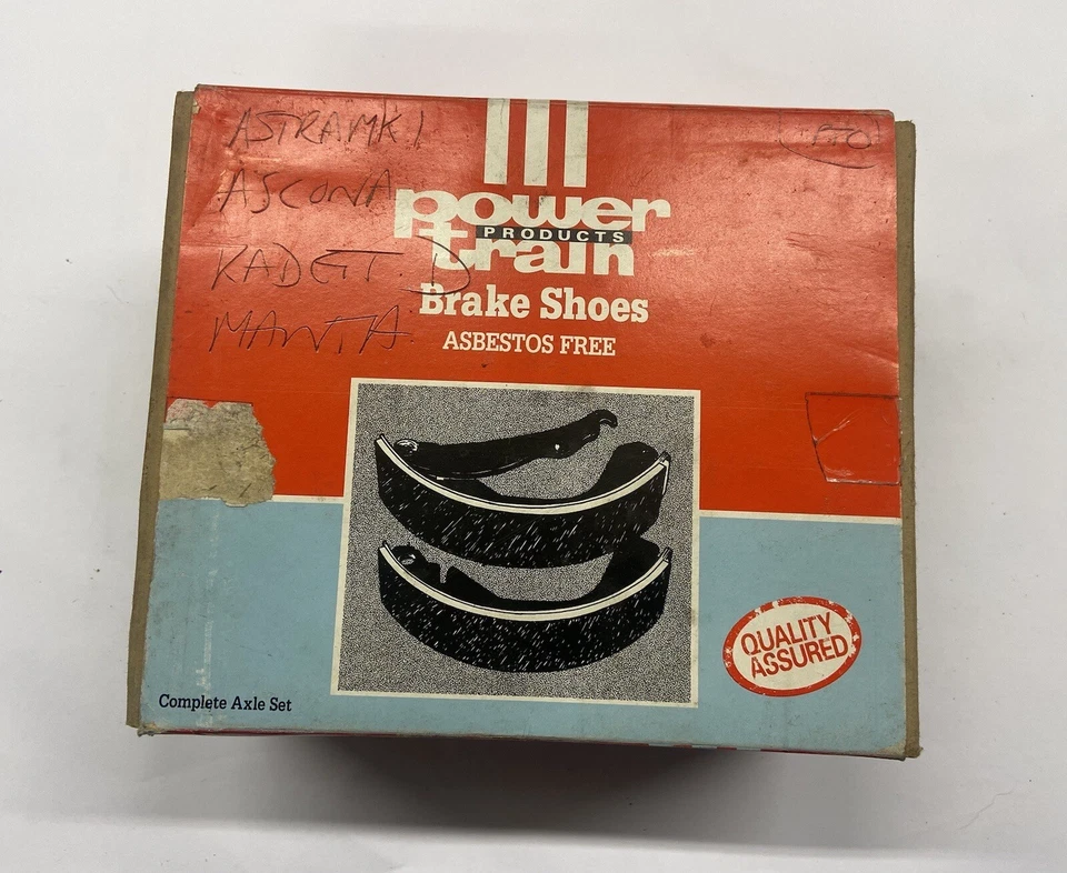 Zapatas de freno traseras Opel Kadett Ascona Manta Vauxhall Cavalier PBSF158 Foto 4 de 4