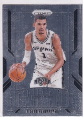 2024-25 Panini Prizm NBA No. 7 Victor Wembanyama Dominance