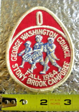 Vintage Patch Fall 1964 Stony Brook Camporee George Washington Council