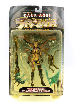 McFarlane Toys Spawn Dark Ages The Skull Queen Action Figure 1998 Series 11