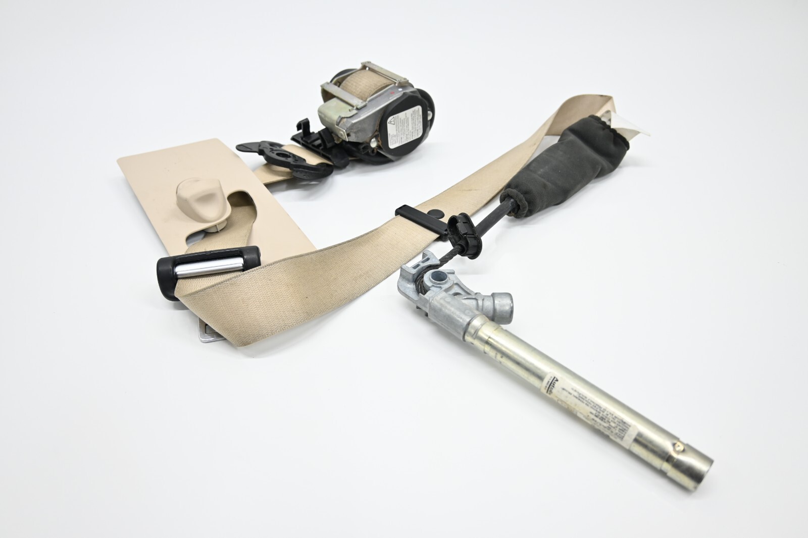 ⭐ 14-20 Maserati Ghibli Front Left Driver Upper Seat Belt Retractor Beige Oem