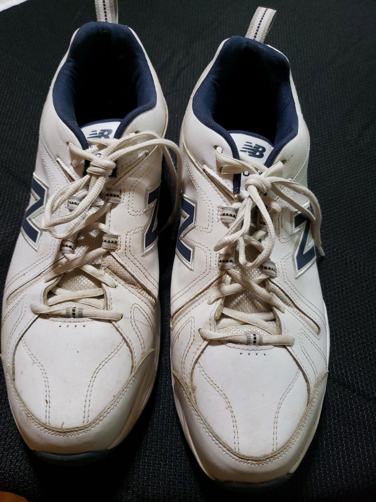 NEW BALANCE MX608V4W Men's Crosstrainers Shoes  White/Navy Size 16 D Style 608v4