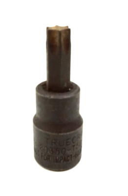 Truecraft T-50 Torx Bit Driver Socket 3/8'' Drive 20350 USA