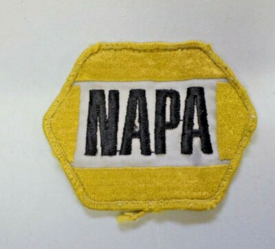 #ad Vtg. NAPA Auto Parts NAPA Know How Old Style Embroidered Patch Used 5991 $11.95