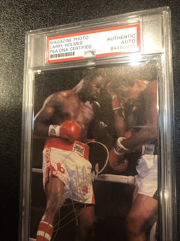 Larry Holmes Signed Autographed Cut Magazine Photo PSA/DNA - Image 4 of 4