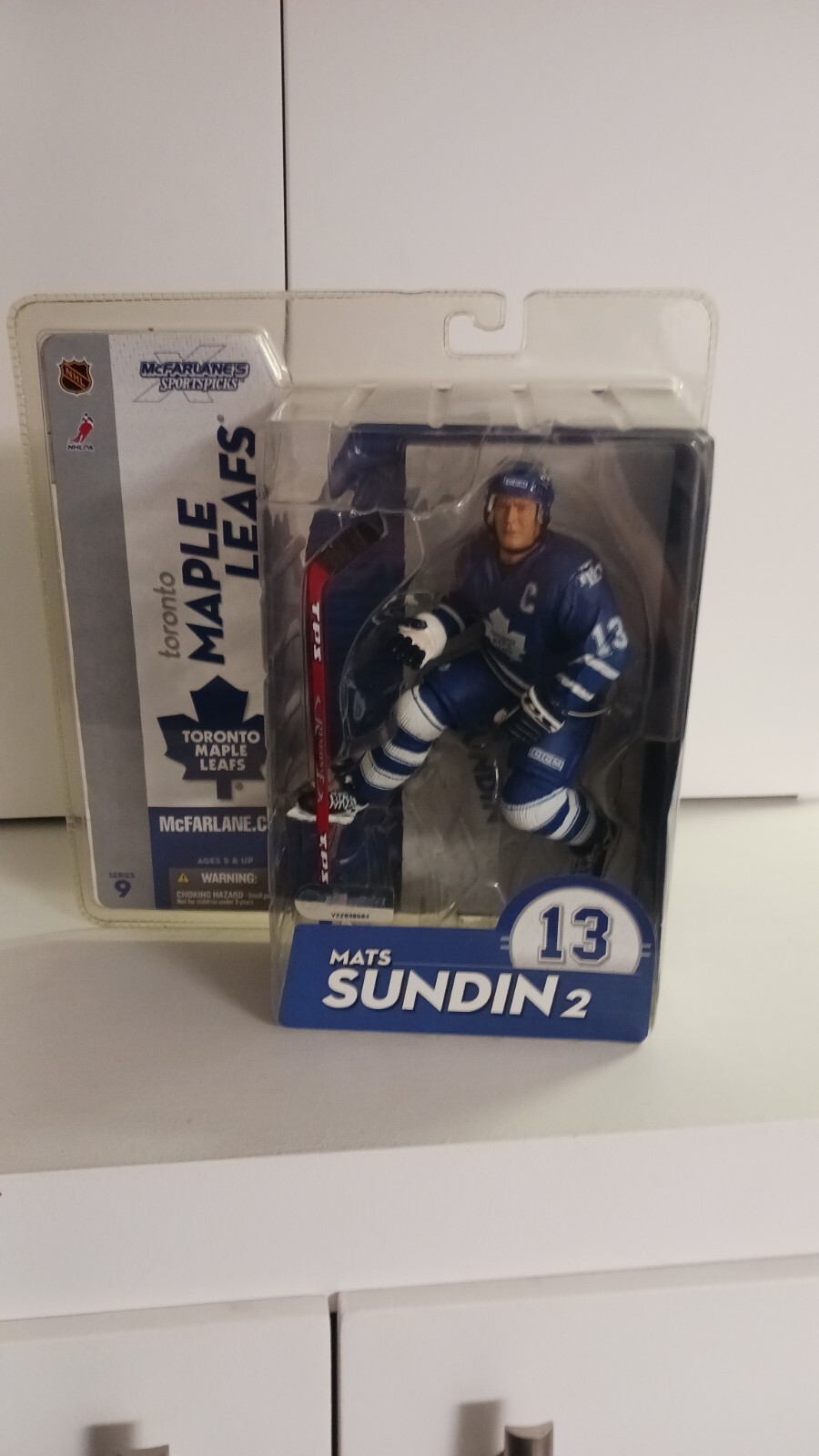McFarlane Mats Sundin 2 Toronto Maple Leafs Series 9 NHL Chase Variant Figure