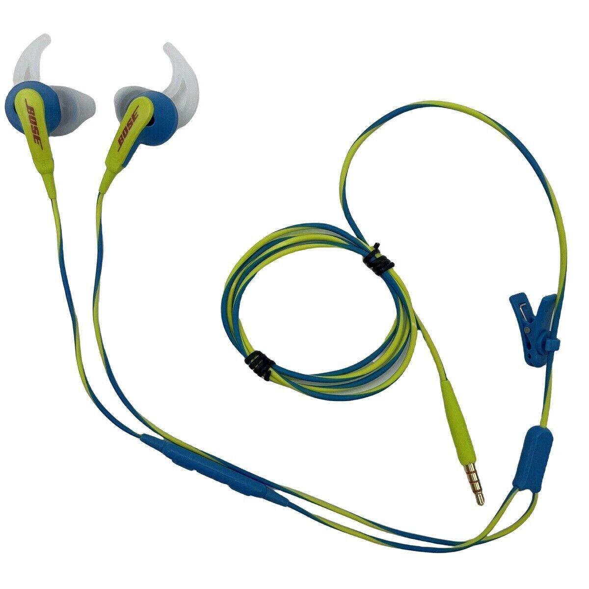Bose SoundSport Wired In Ear Headphones 3.5mm Jack Earbuds Blue