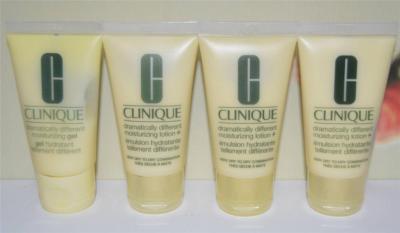 CLINIQUE Dramatically Different Moisturizing Lotion Lot of 4 ~1 FL OZ EACH =4 OZ