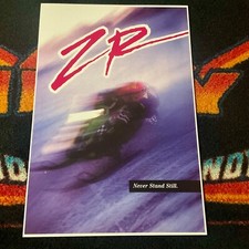 93/94 ARCTIC CAT ZR Race Snowmobile Poster vintage sled Never Stand Still