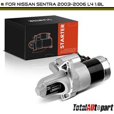 New Starter Motor for Nissan Sentra 2003 2004 2005 2006 L4 1.8L 1.4kW CW 9 Teeth