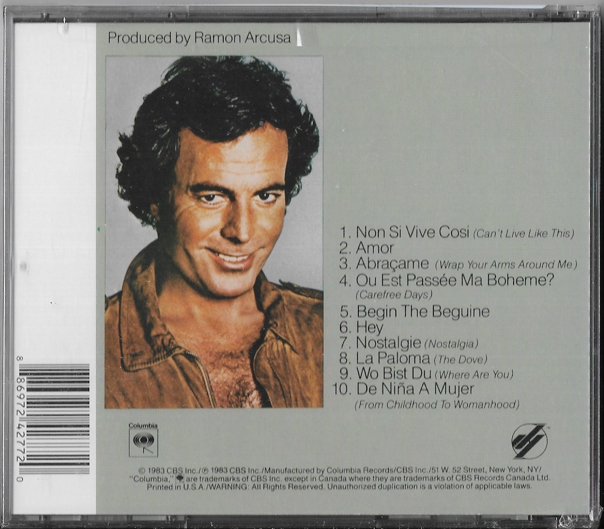 新品】 超激レア 非売品 Julio Iglesias / JULIO 新品】 超激レア