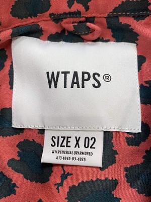 WTAPS◇21SS/NIGHT VISION SS COTTON SATIN CAMO/2/cotton/RED// | eBay 