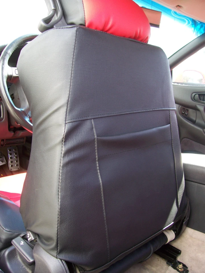 FUNDAS DE ASIENTO PERSONALIZADAS TIPO CUERO MITSUBISHI 3000GT 1991-1999 13 COLORES DISPONIBLES Foto 3 de 4