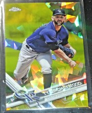 2017 Topps Chrome Sapphire Gold Refractor #d 4/5 ~ TYLER CHATWOOD #311 COLORADO