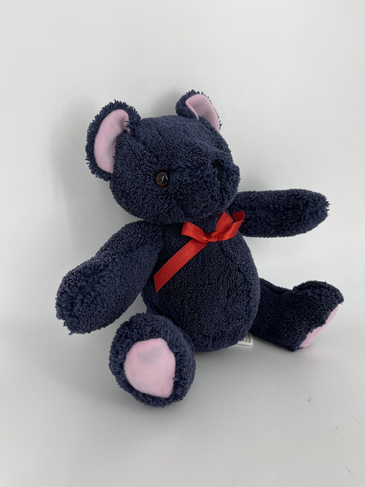 Vintage Tony Toy Royal Blue Teddy Bear Stuffed Plush