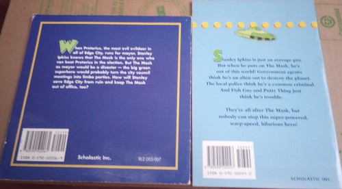 The Mask Book Lot Summer Vacation Animated Series Martian Mask For Mayor 1990s - Picture 7 of 13