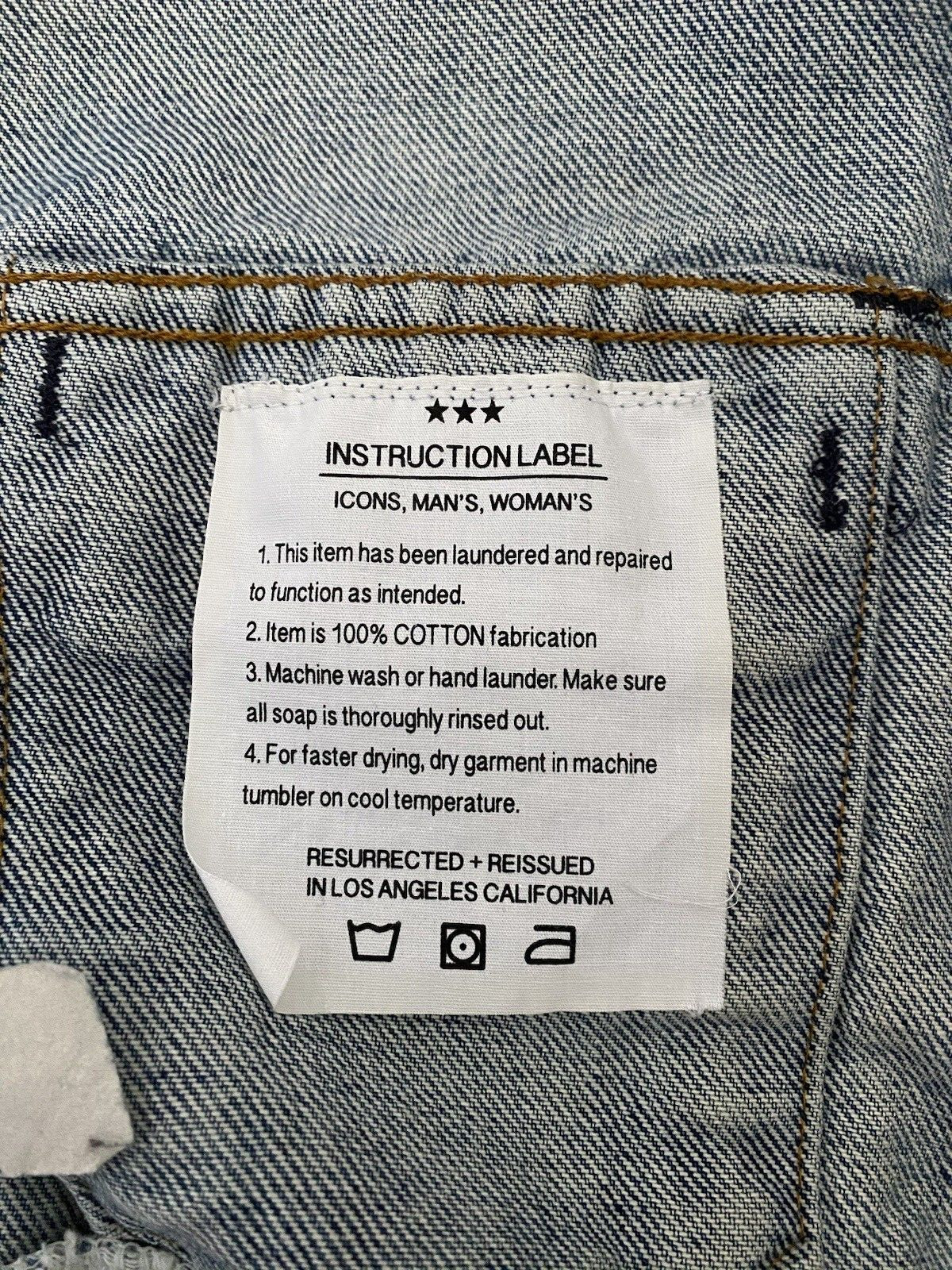 ICONS Objects of Devotion x Levi’s Reconstructed … - image 5