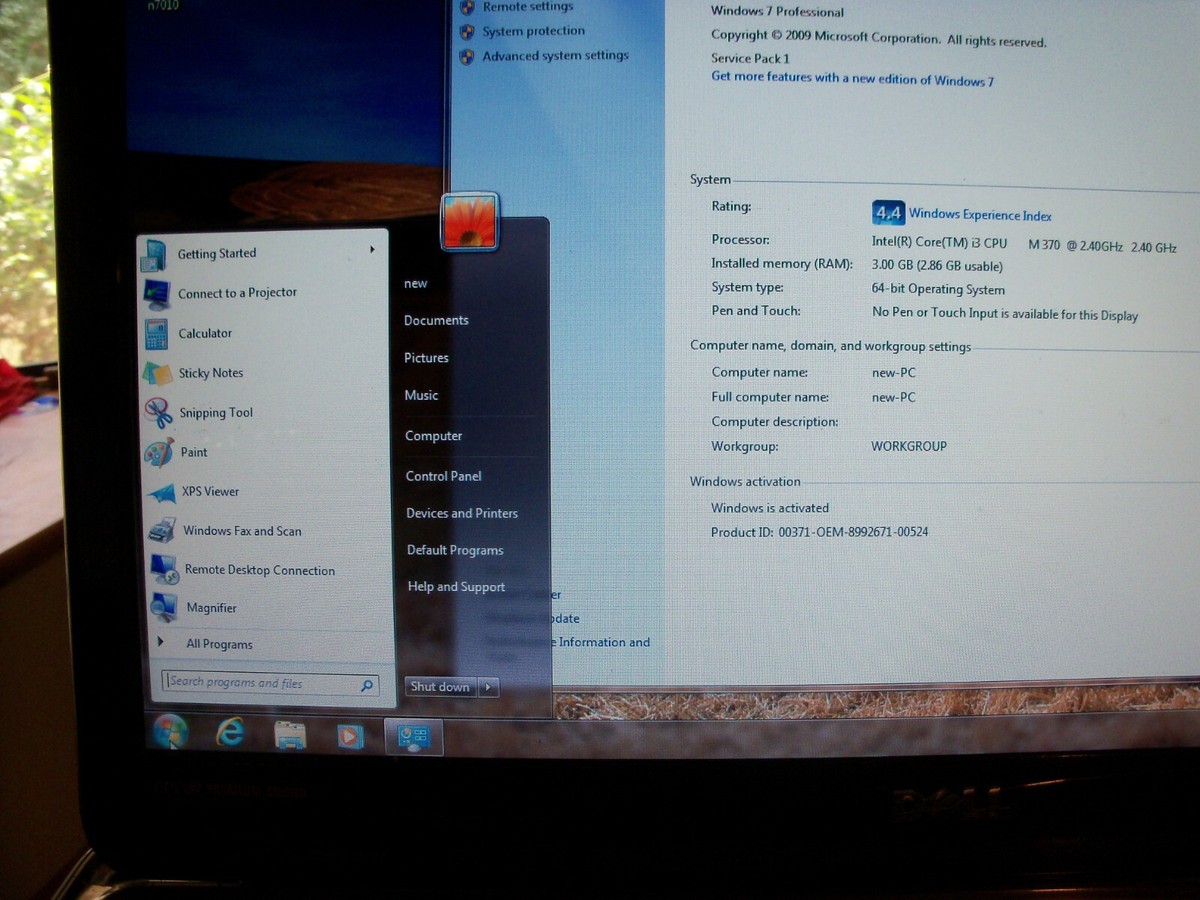 HDD 1TB Per Dell Inspiron 17 N7010 Con Windows 7 Home Premium 64-bit Precaricato
