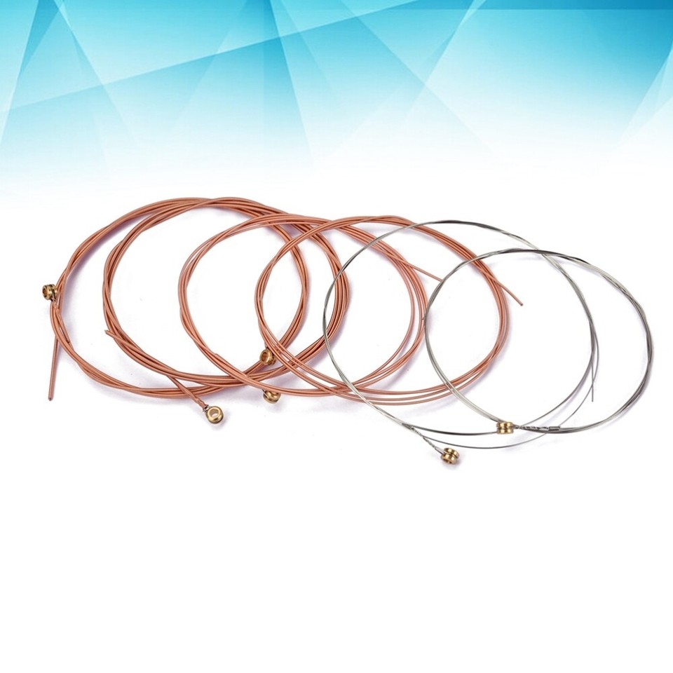 6 Pcs/ Guitar Accessories Guitar Replacement Strings 6 String Guitar