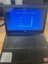 Dell Inspiron 15 3585 Laptop 15.6" AMD Ryzen 5 2500U 2Ghz 256GB SSD 8GB Ram W10H