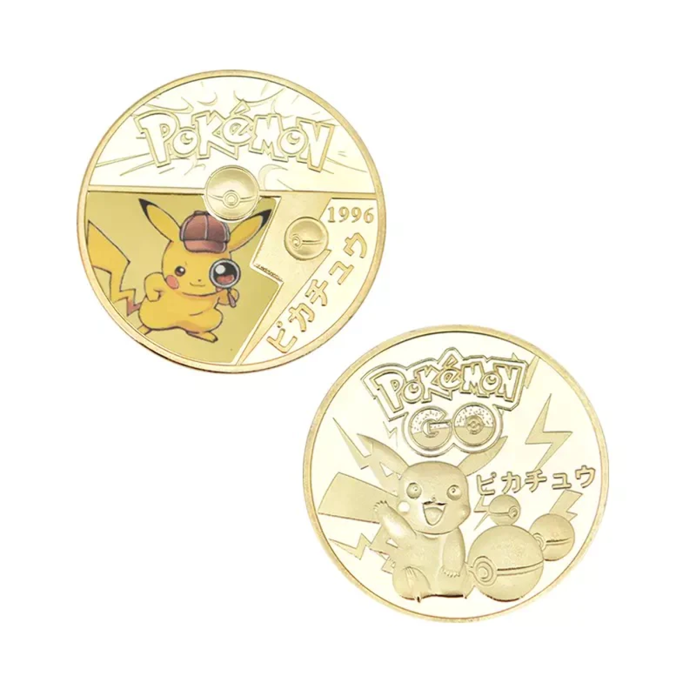 1996 Pokemon Coin Challenge Coin #7 of 10 Great Starter Coin for