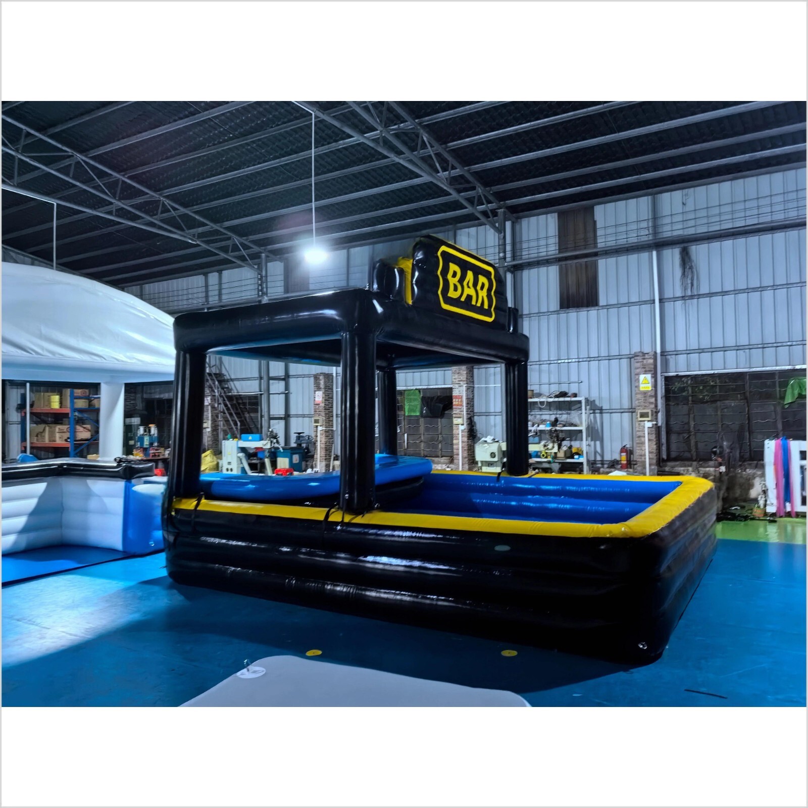 16x13ft Inflatable Pool Bar Inflatable Pub House Blow Up Pool Barfor Party PVC