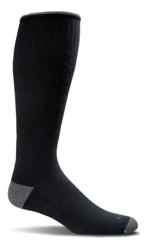 Sockwell Men's Elevation Firm Compression OTC Socks Large-XL Black - Afbeelding 1 van 1