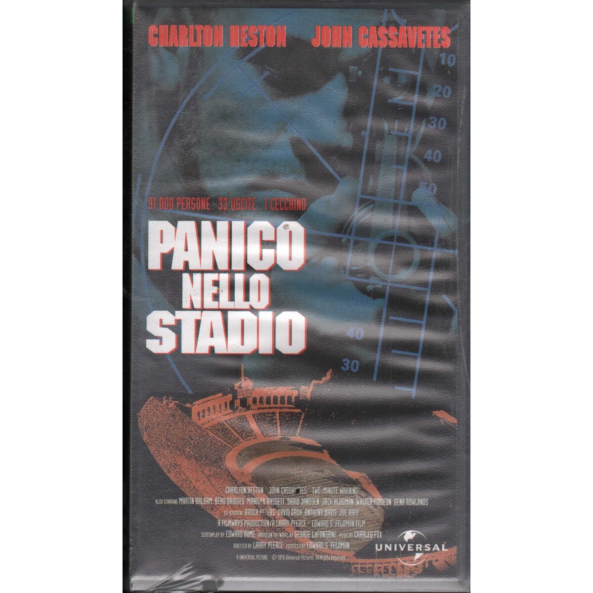 Panic In VHS Stadium Larry Peerce Univideo - UVS70689 Sealed