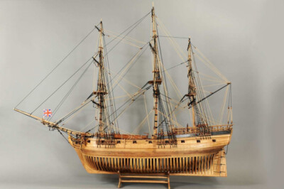 Hobby HMS Druid Vessel Scale 1/50 900mm 35.4'' POF Pear Version Model Ship Kit