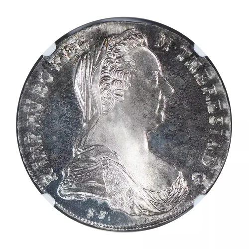 1780 Austria Silver THALER NGC PF-68 CAMEO SILVER MODERN RESTRIKE