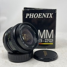 PENTAX MOUNT PHOENIX BRAND 24mm F/2.8 LENS. PRISTINE CONDITION- FREE SHIPPING 