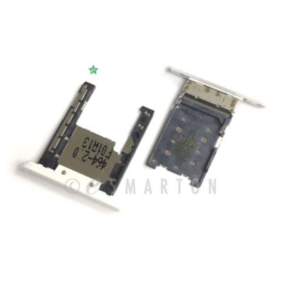 Plateau Support SIM Original Nokia Pour Lumia 1520 – Blanc, Neuf